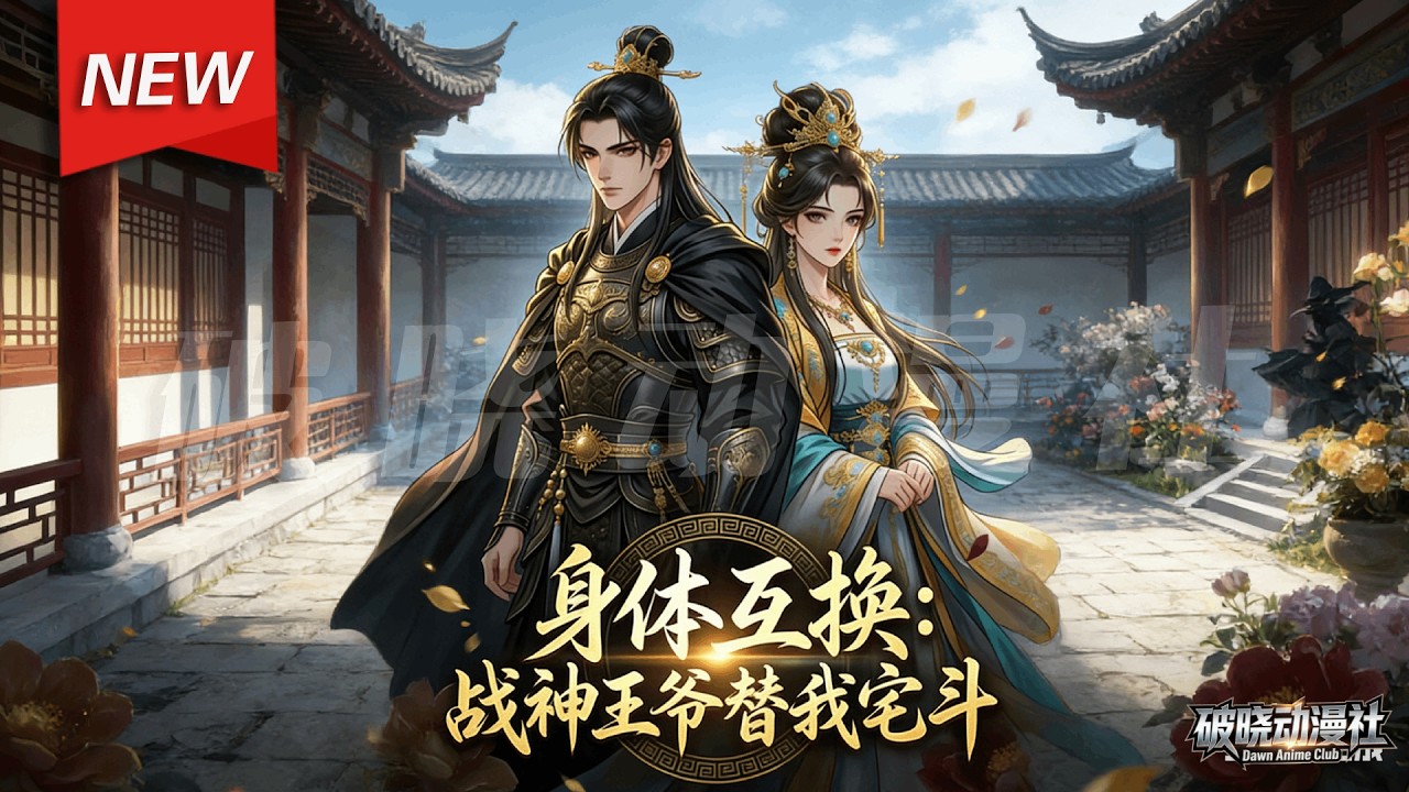 MULTISUB📢新番上线《身体互换：战神王爷替我宅斗》第1~65集丨战神王爷夜湛意外和京城第一美女江穗宁换了身体，被迫开始宅斗，两人在交换信息、共同对敌的情况下情愫渐生！#漫剧 #破晓动漫社
