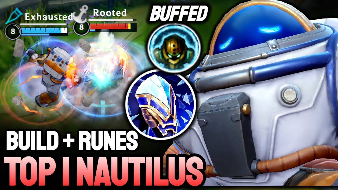WILD RIFT NAUTILUS BUFF - TOP 1 NAUTILUS GAMEPLAY - MASTER RANKED