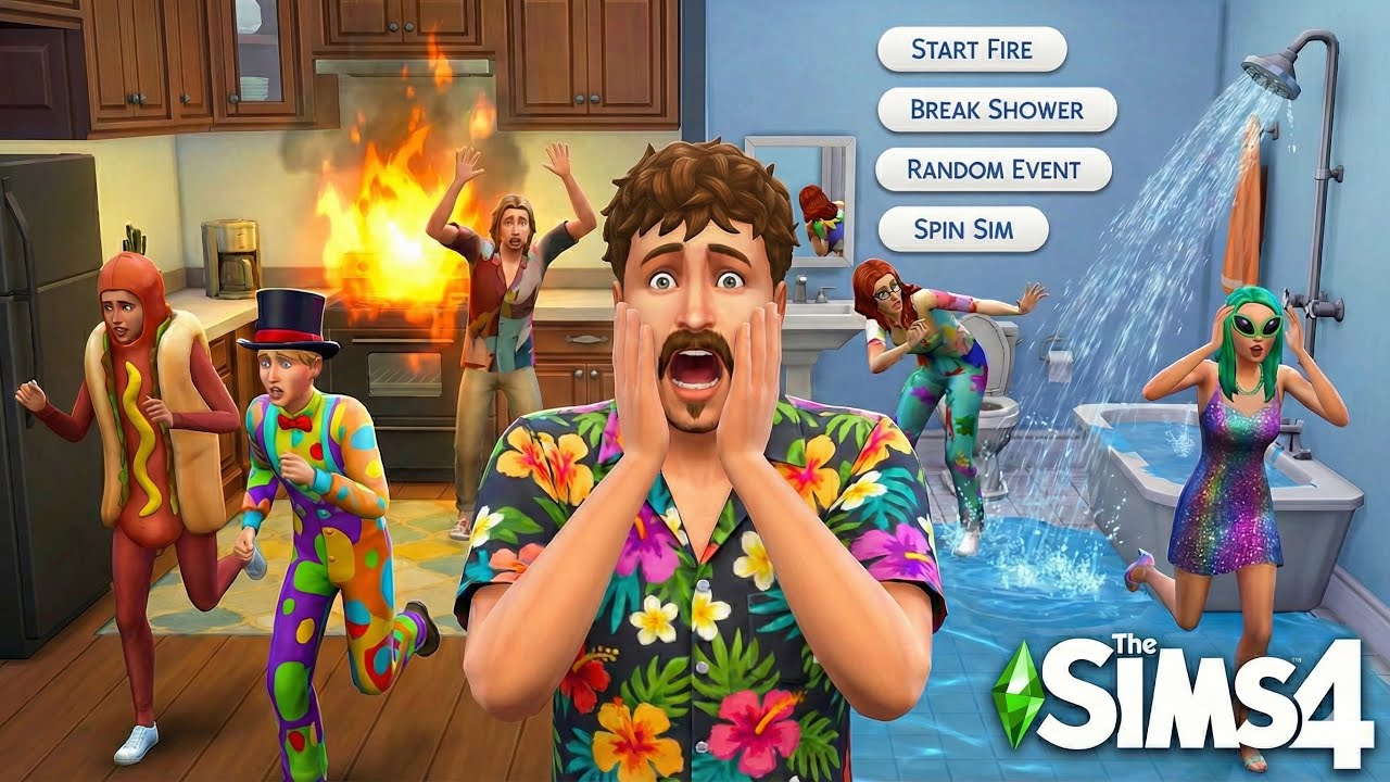 I Let Chat Control My Sims… *BAD IDEA* | The Sims 4