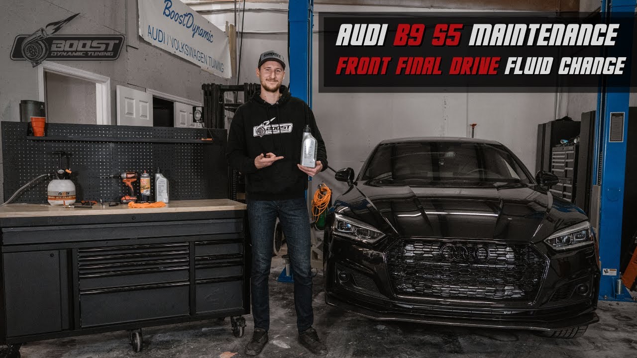 How To Change Front Final Drive Fluid - Audi B9 S5/S4/A4/A5 3.0t