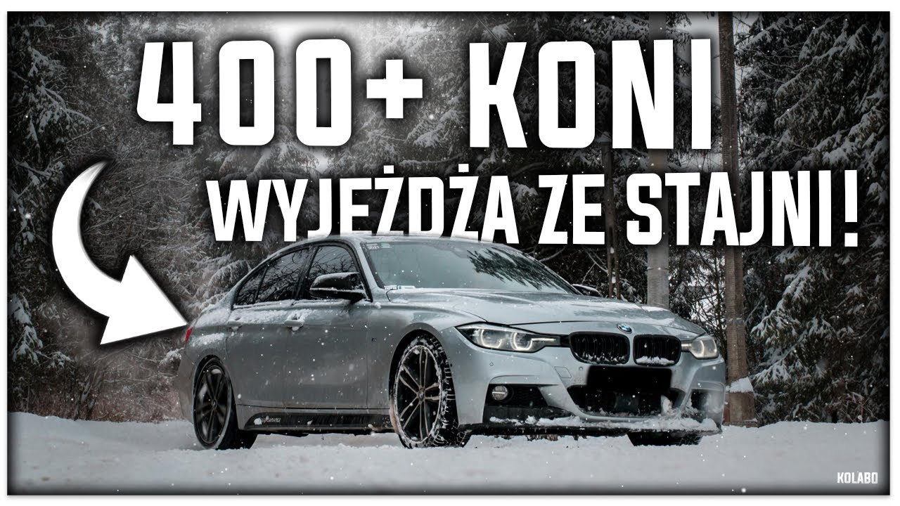 400+ KONI WYJEŻDŻA ZE STAJNI! | BMW F30 340i