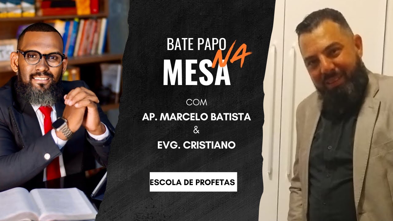 Bate Papo na Mesa: Testemunho da escola de profetas!!! ( Ap. Marcelo & Evg. Cristiano )