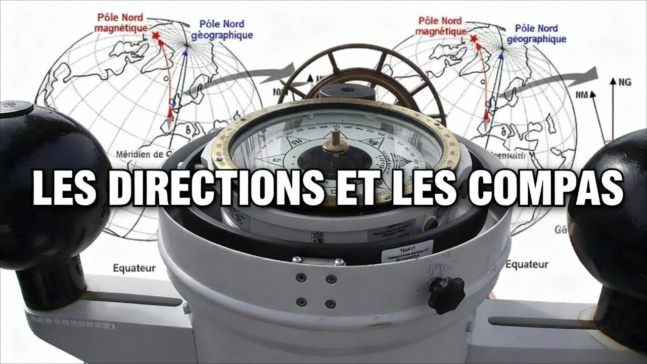 Navigation maritime : Les directions et les compas
