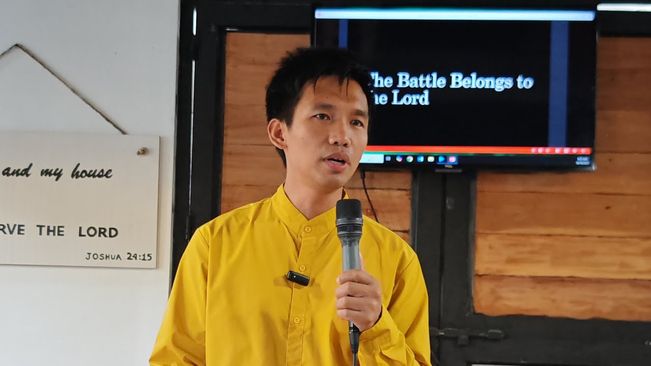 The battle belongs to the Lord by Ptr. Ralph Batay-an