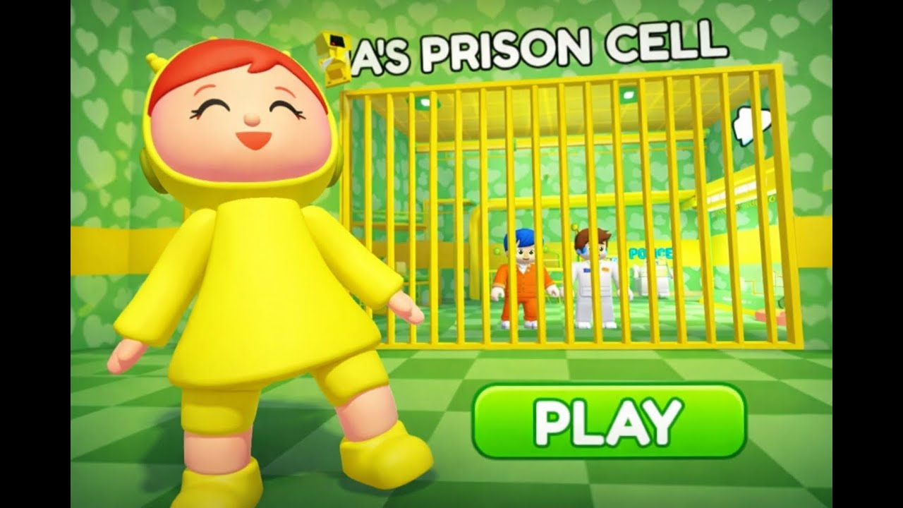 NINA'SPRISON CELL OBBY Gameplay Walkthrough 4k #roblox #games