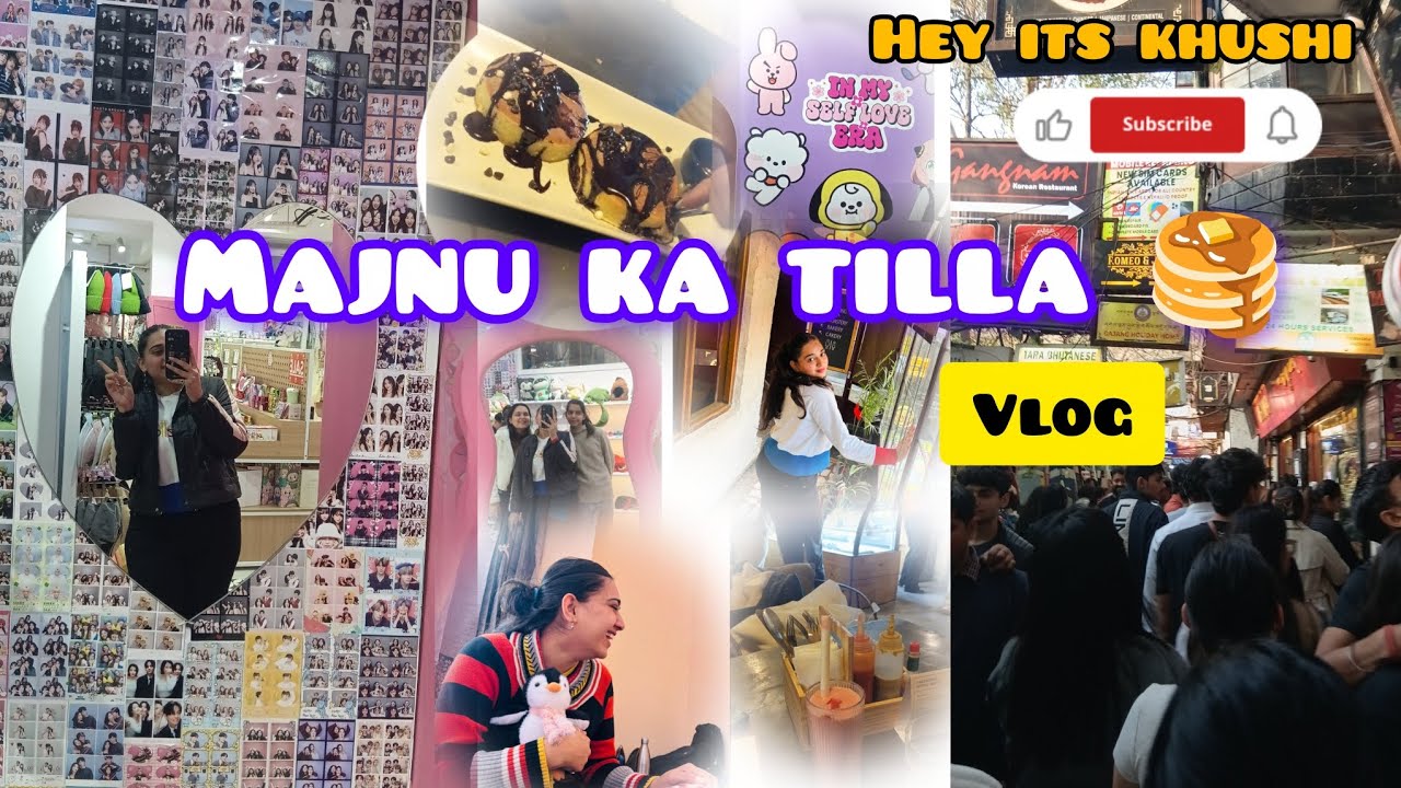 Sister's day out| majnu ka tilla| tried laphing for the first time| #youtube #video 