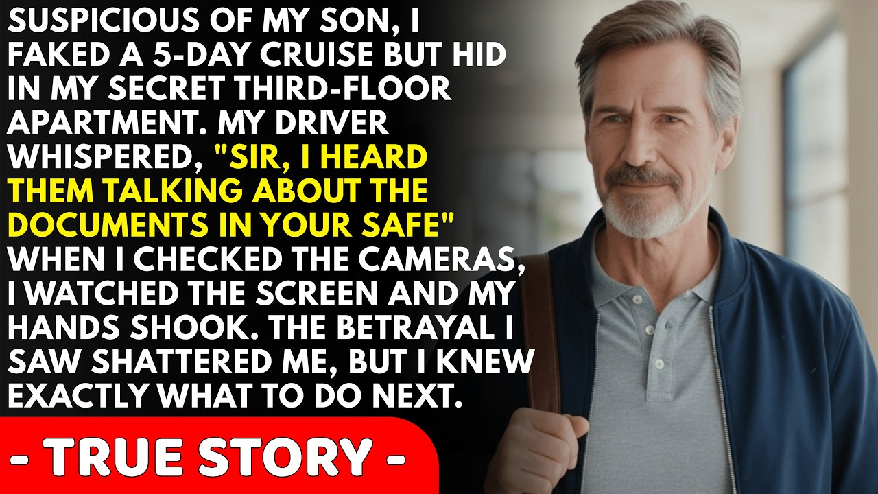 I Pretended To Go On A Cruise But Stayed In My Secret Apartment. What My Son Did... True Story