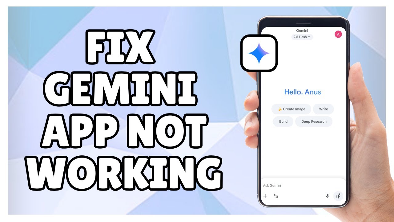 How to Fix Gemini App Not Working