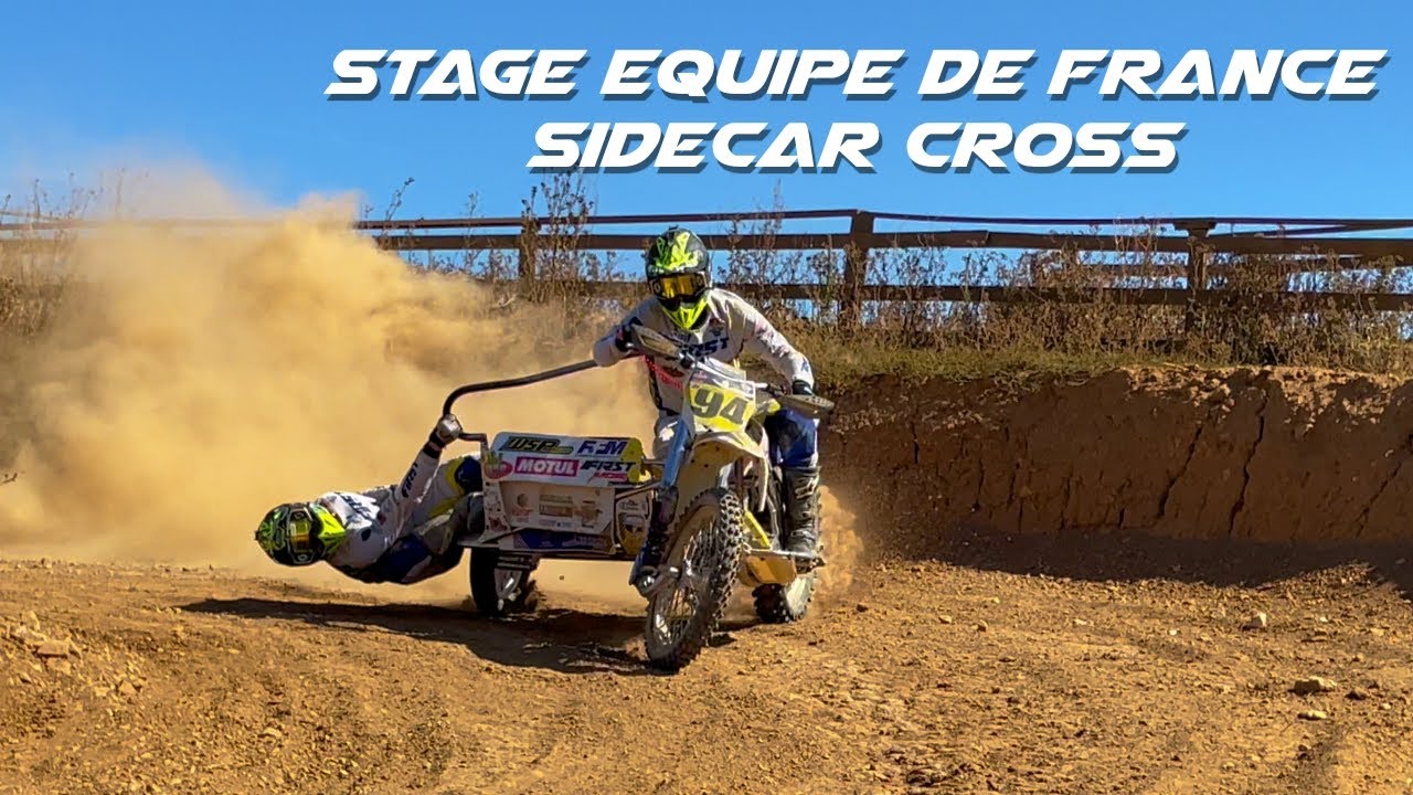 STAGE EQUIPE DE FRANCE SIDECAR au MC TRAC !