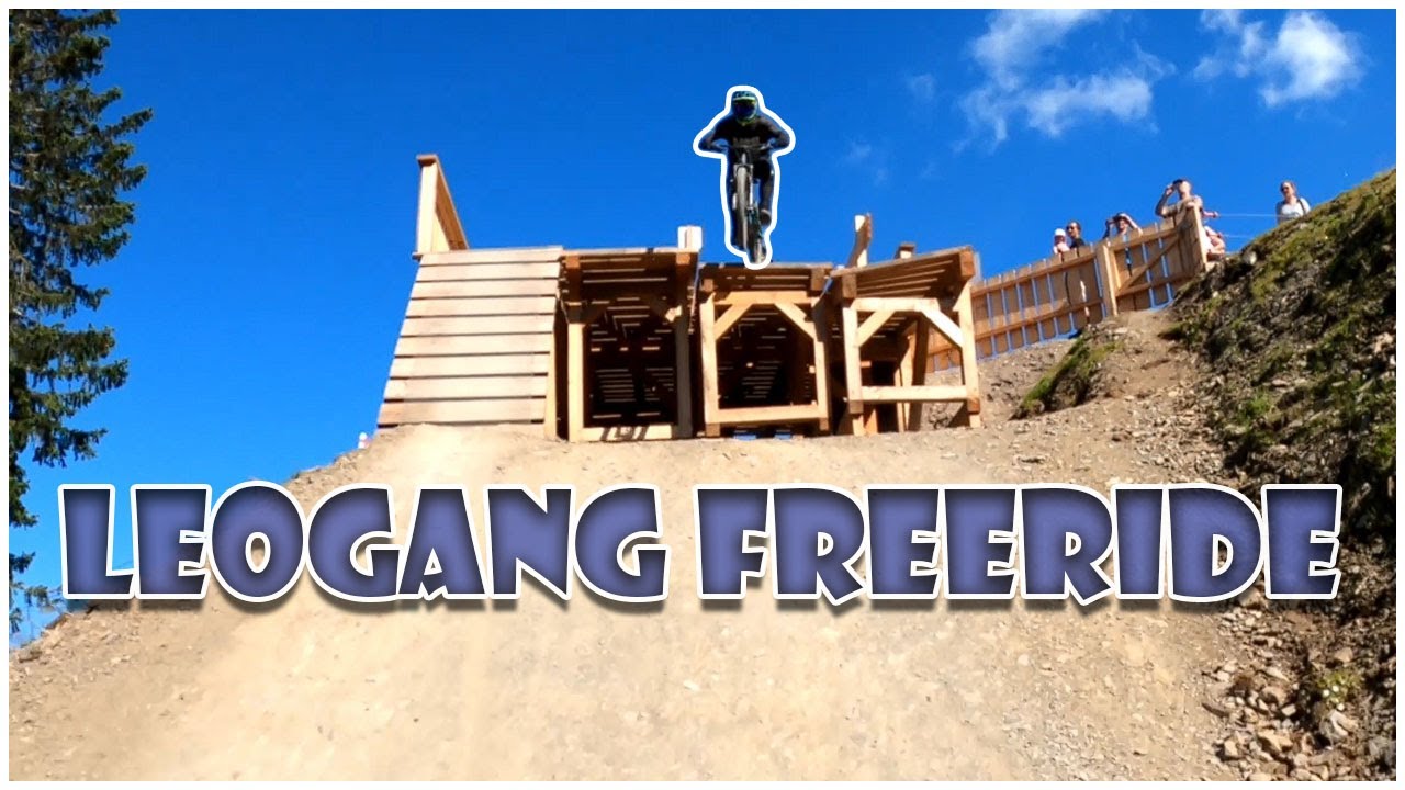 Austrija Leogang Bikepark: pagrindinės freeride trasos su skilusiu rėmu