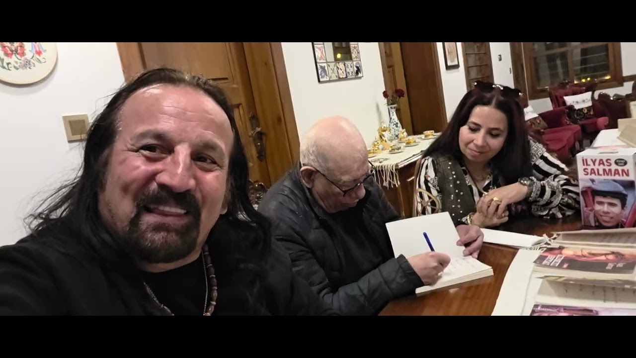 ÜMİT YÜCEL İLKNUR YÜCEL VE  İLYAS SALMAN BABA KİTAP İMZASI . 2 .   20 Ocak 2026