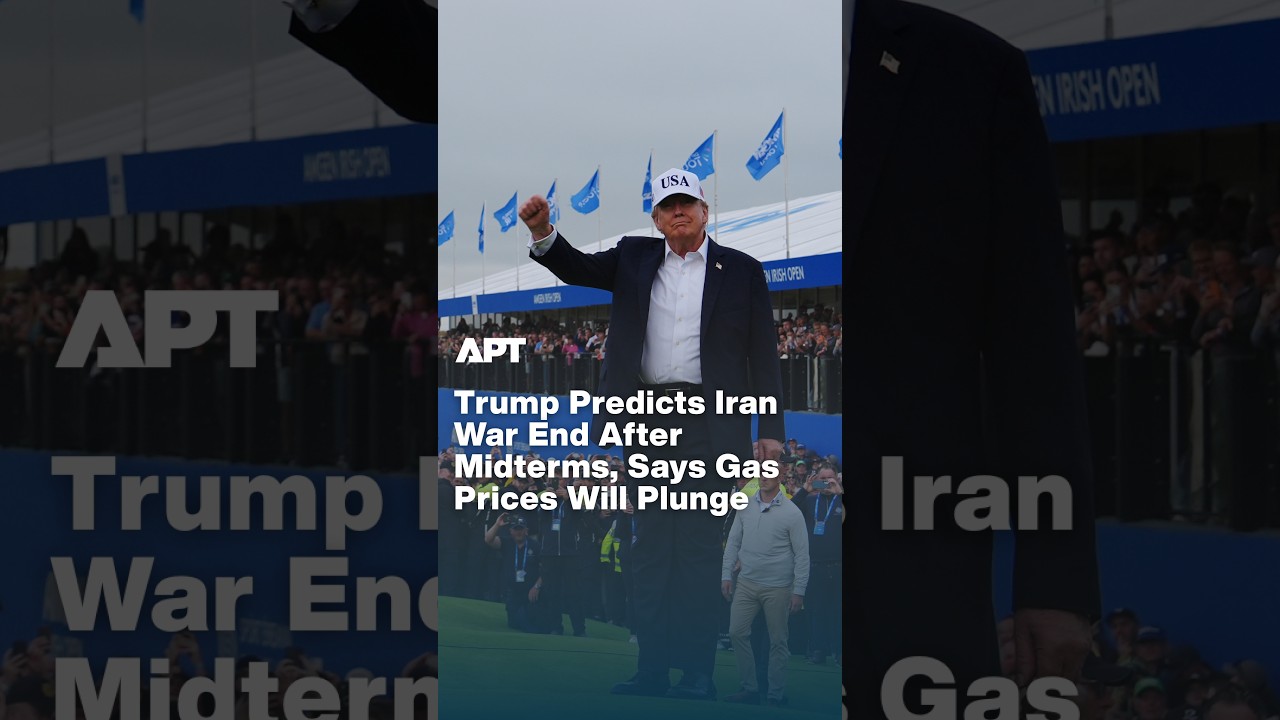 Трамп заявляет, что война с Ираном закончится после промежуточных выборов, и обещает, что цены на...