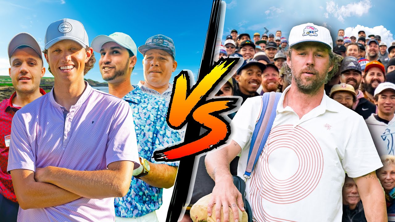 4 Scratch VS 100 Average Golfers  (Scramble)