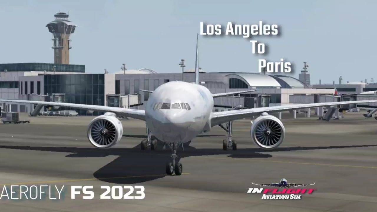 Aerofly fs 2023 | B777 bound to Paris | Mobile Flight Simulator