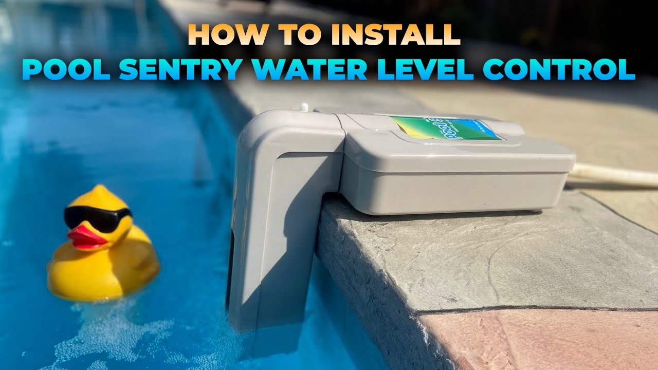How to install Pool Sentry water level control | If you have a leak in your pool..
