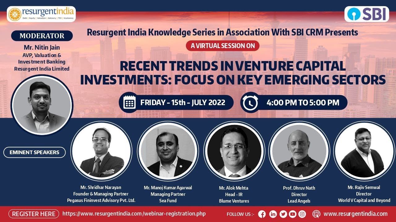 Knowledge Series - 𝐑𝐞𝐜𝐞𝐧𝐭 𝐓𝐫𝐞𝐧𝐝𝐬 𝐢𝐧 𝐕𝐞𝐧𝐭𝐮𝐫𝐞 𝐂𝐚𝐩𝐢𝐭𝐚𝐥 𝐈𝐧𝐯𝐞𝐬𝐭𝐦𝐞𝐧𝐭𝐬: 𝐅𝐨𝐜𝐮𝐬 𝐨𝐧 𝐊𝐞𝐲 𝐄𝐦𝐞𝐫𝐠𝐢𝐧𝐠 𝐒𝐞𝐜𝐭𝐨𝐫𝐬