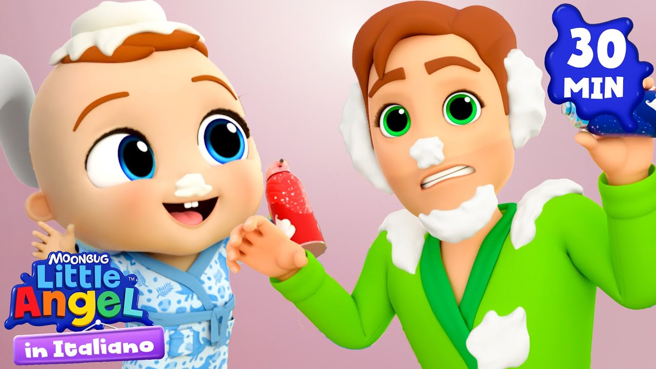 Auguri papà, oggi è la tua festa 😍 | Little Angel Italiano | Cartoni Animati con Gianni Piccino