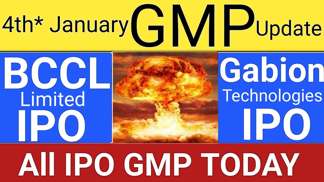 BCCL IPO | BCCL IPO GMP Today | Gabion Technologies IPO | Upcoming IPO 2026 | Stock Market Tak