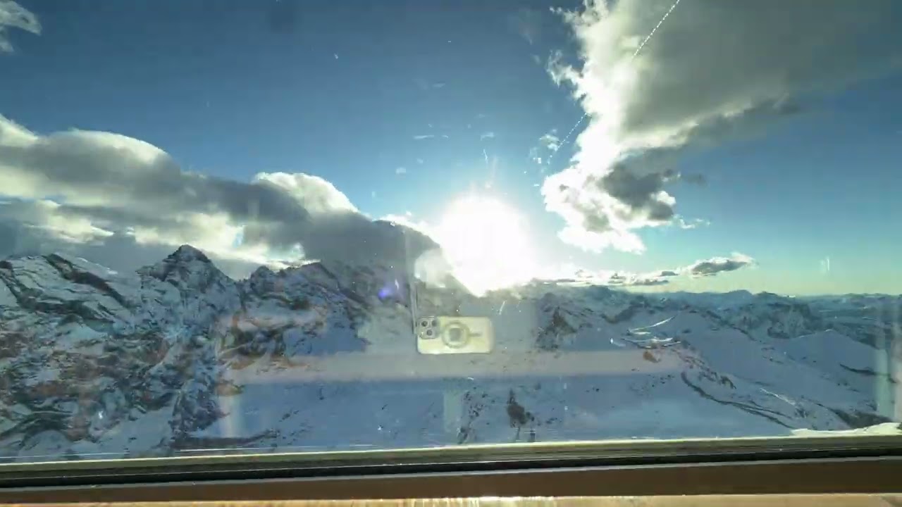 The best time lapse of Piz Gloria Shilthorn Christmas Day 2025