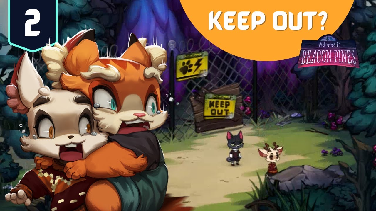 BEACON PINES Walkthrough Gameplay Part 2 - KEEP OUT (Full Game) (Twitch VOD)