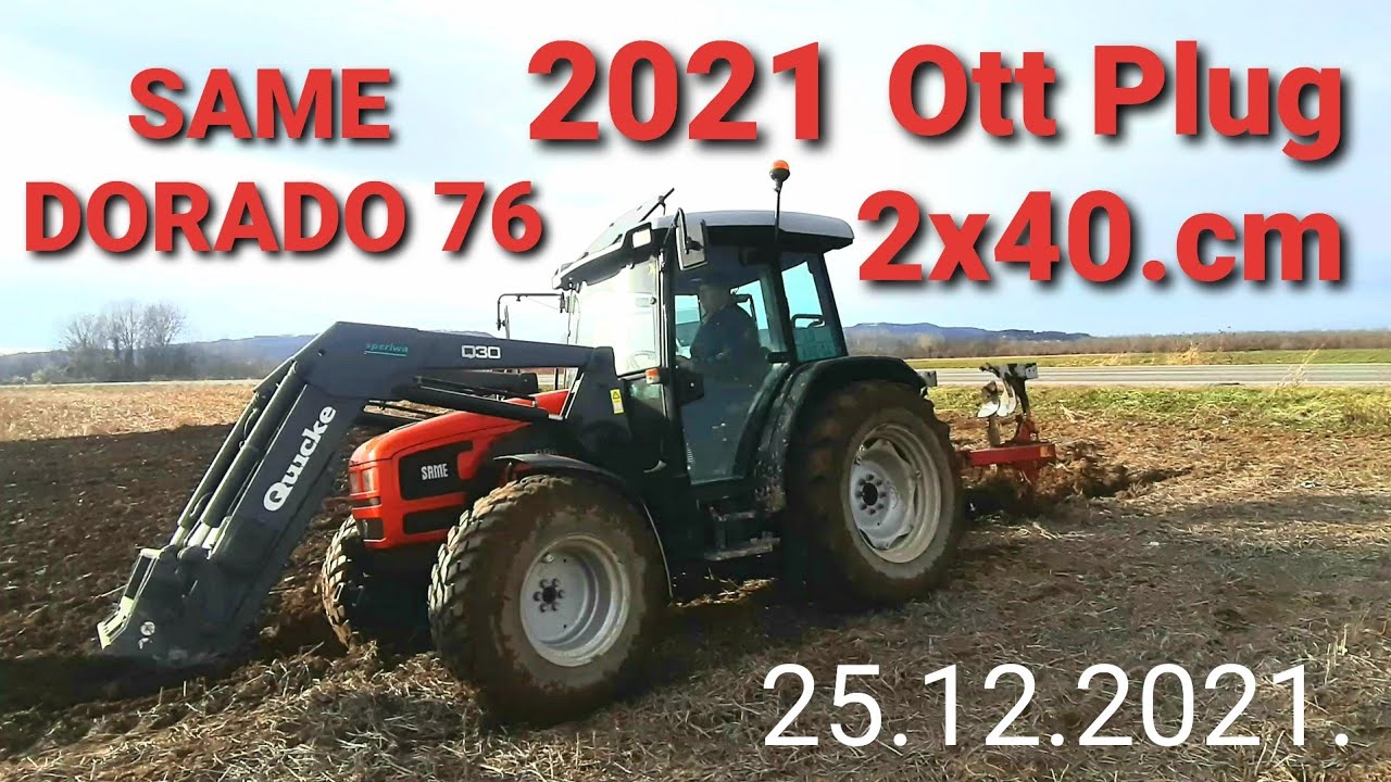 Oranje 2021 | SAME DORADO 76 Plowing 2021