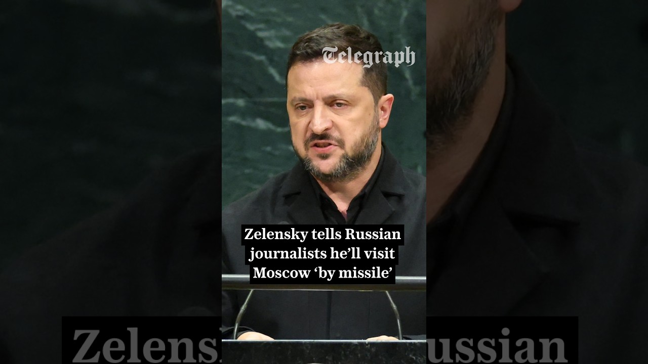Зеленский: Я поеду в Москву... на ракете.