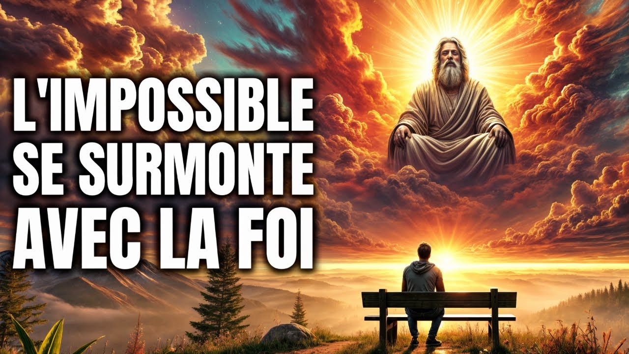 Ayez CONFIANCE en Dieu et vous Surmonterez l'impossible par la Foi