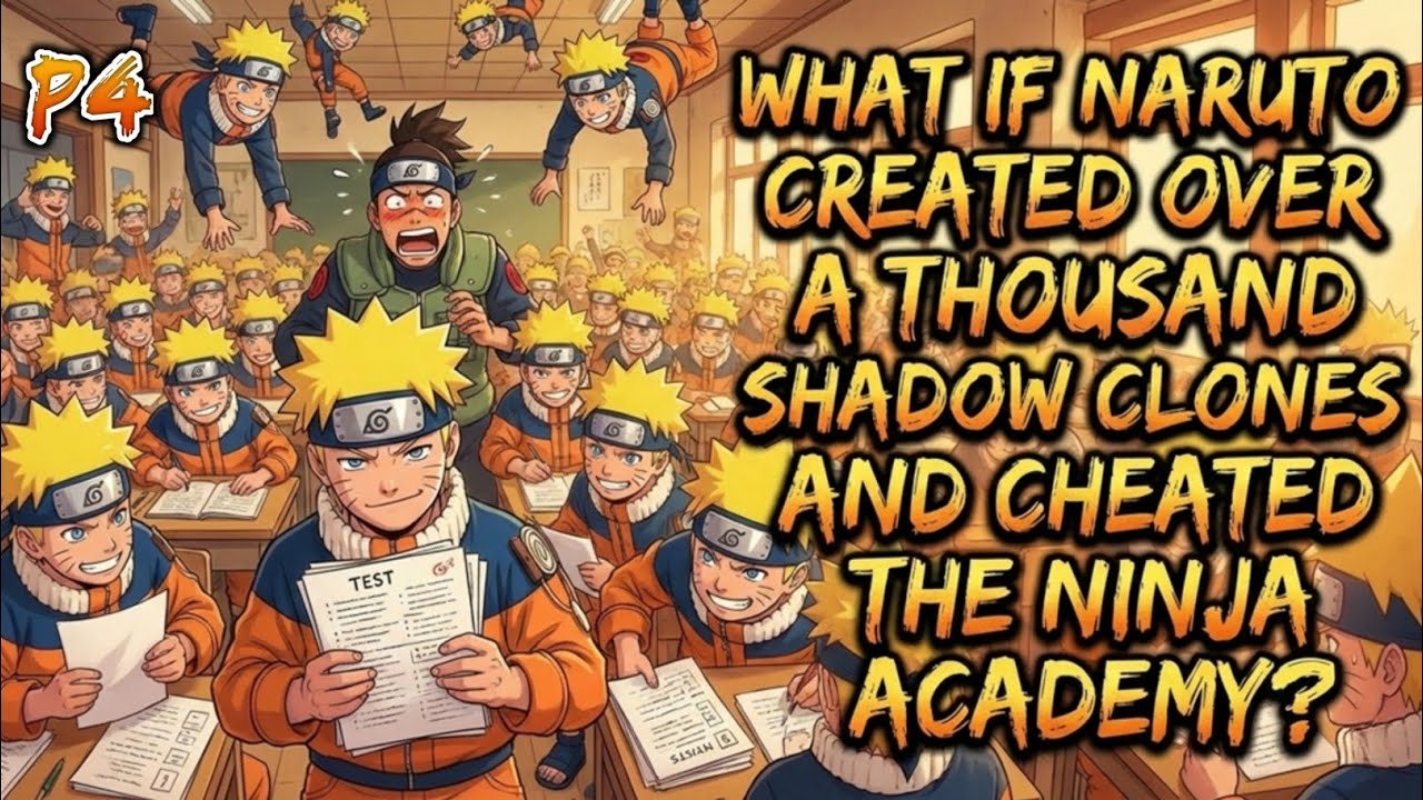 What If Naruto Created Over Thousand Shadow Clones And Cheated The Ninja Academy? | Part 4