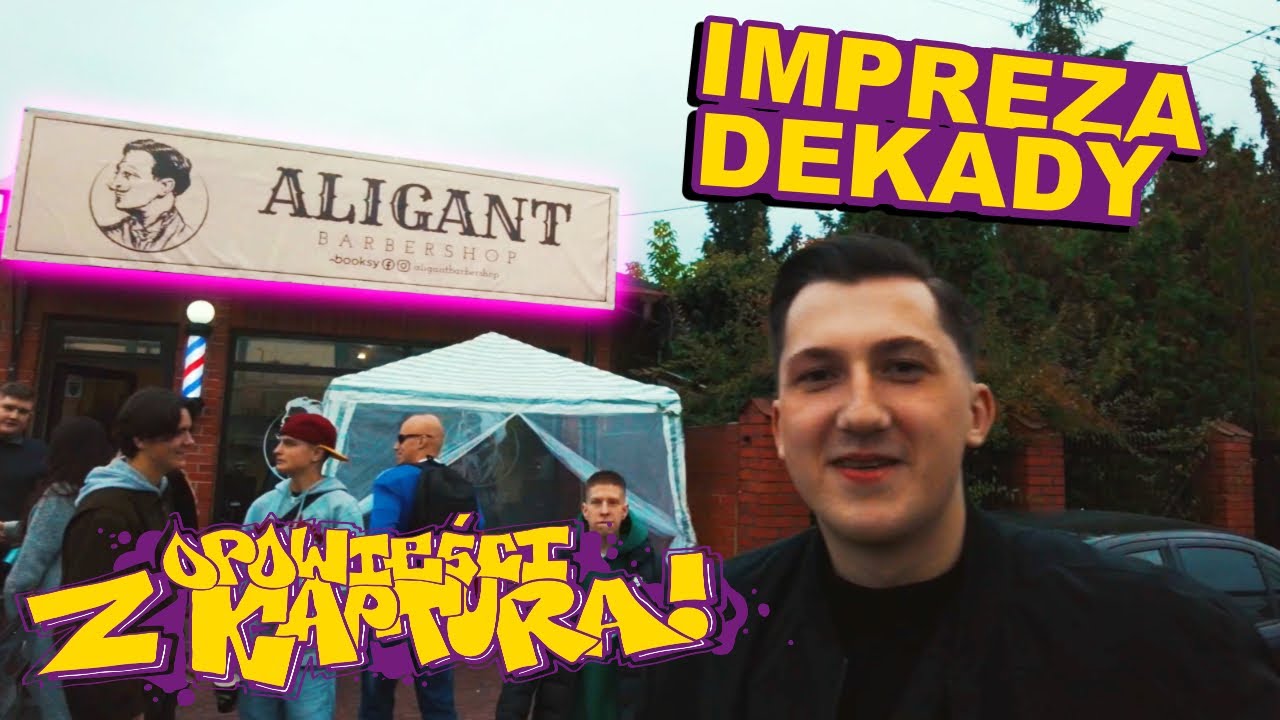 wielkie otwarcie aligant barbershop (wszyscy tu byli)
