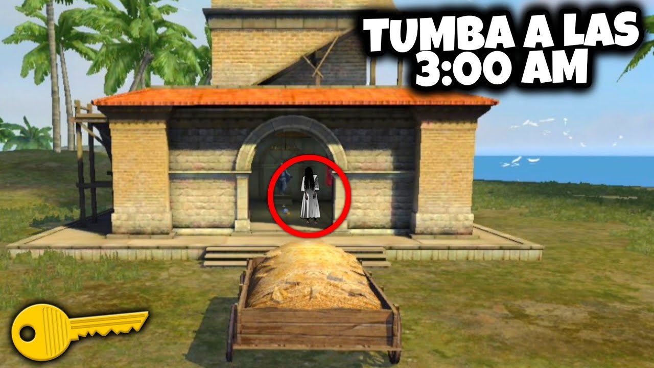 NUNCA ENTRES A LA TUMBA DE FREE FIRE A LAS 3:00 DE LA MAÑANA!! 😱 *Jamas lo hagas*