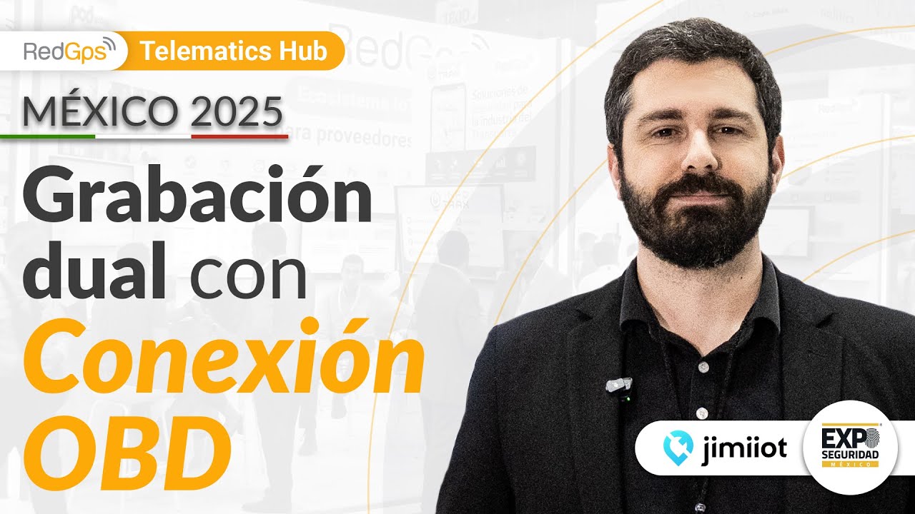 JC181: cámara vehicular dual con GPS y detección de eventos | Expo Seguridad México 2025