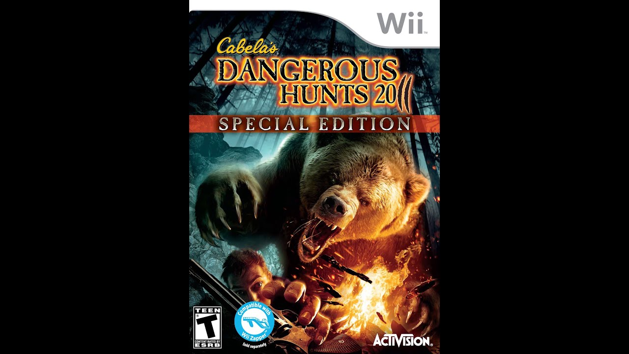 Cabela's Dangerous Hunts 2011- Special Edition. Wii