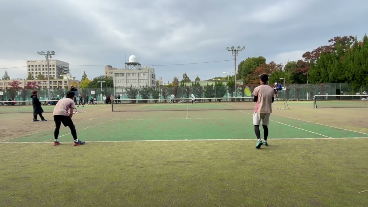 25 秋文理　準決勝　東洋ハイネス  砂田・大久保　対　東洋ハイネス 阿部・宇都宮 戦