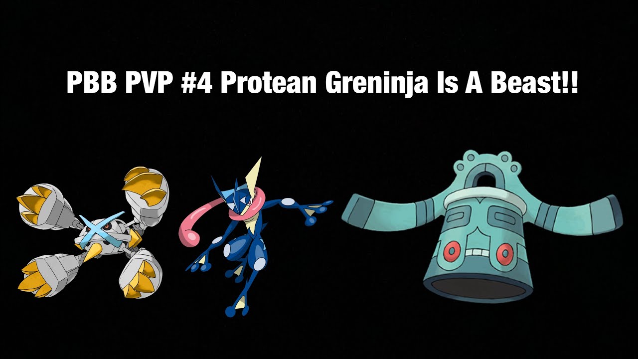 PBB PBF PVP #4 Protean Greninja is a Beast!! (Read Description)