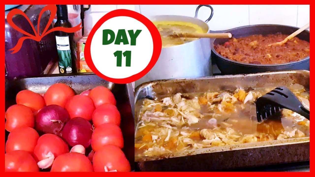 Vlogmas Day 11 | Christmas Food Prep 🍗