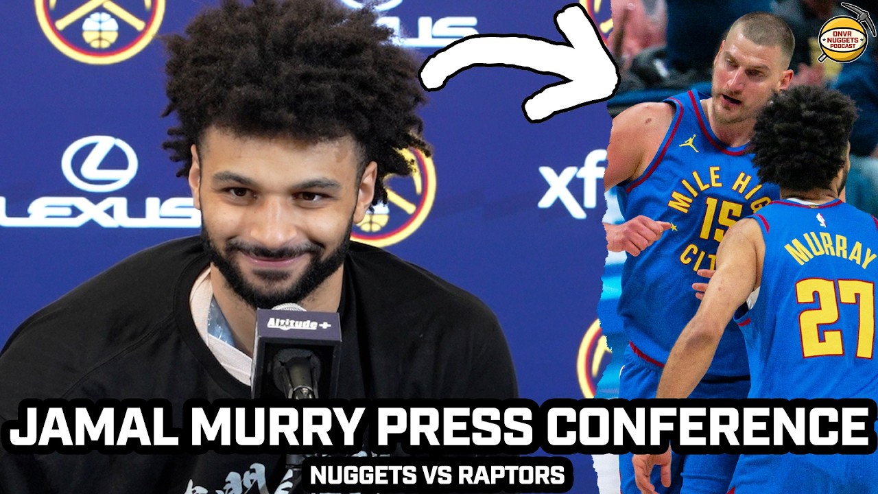 Jamal Murray on Chemistry with Jokic, Shoulder Injury & PROUD of Nuggets Effort After WIN vs Raptors