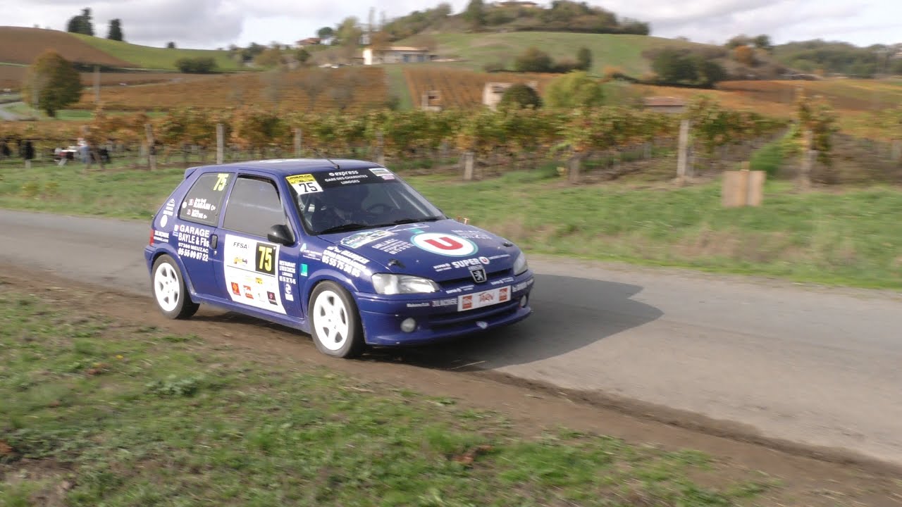 Rallye des Côtes du Tarn 2020 - Peugeot 106 S16 N°75 - Ludovic MATHE et Jean-Noël RAGAIN