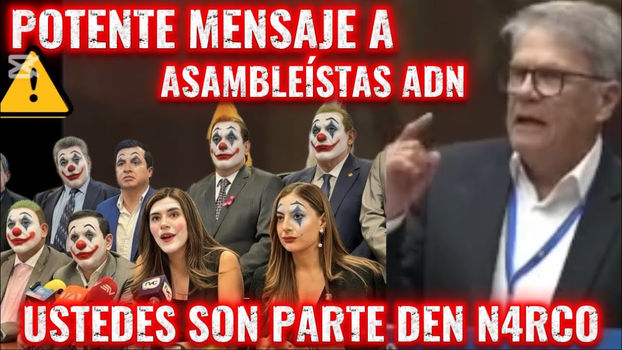 POTENTE MENSAJE DE XAVIER LASO A ASAMBLEISTAS DE ADN