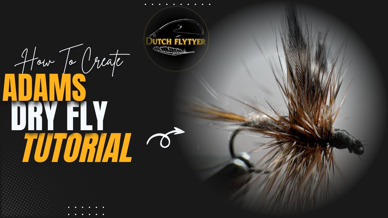 Adams Dry Fly Tying Tutorial | How to tie the Beginner Friendly Classic Must Have Pattern!
