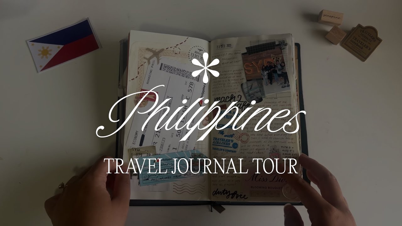 Philippines Travel Journal Tour 2024 | Traveler&rsquo;s Notebook