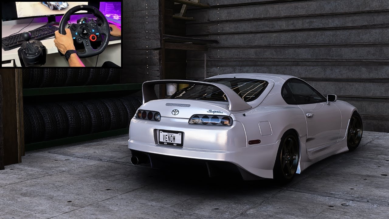 Toyota SUPRA - Forza Horizon 5 | Logitech G29 + shifter Gameplay