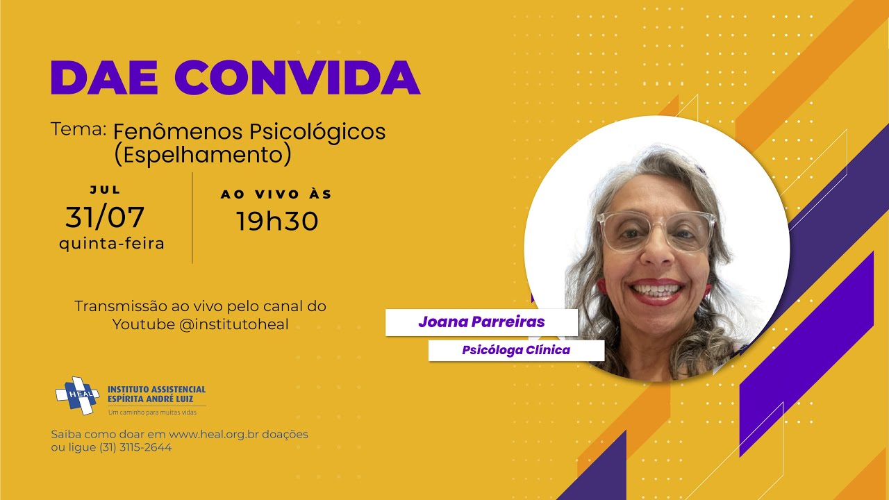 DAE CONVIDA - FENÔMENOS PSICOLÓGICOS (ESPELHAMENTO)