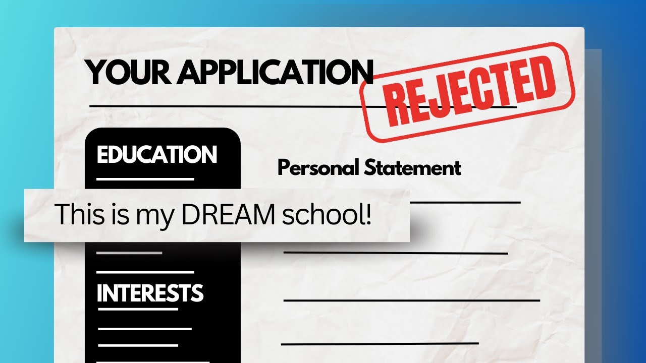 Fatal MISTAKES That Will Get Your Grad Application REJECTED!