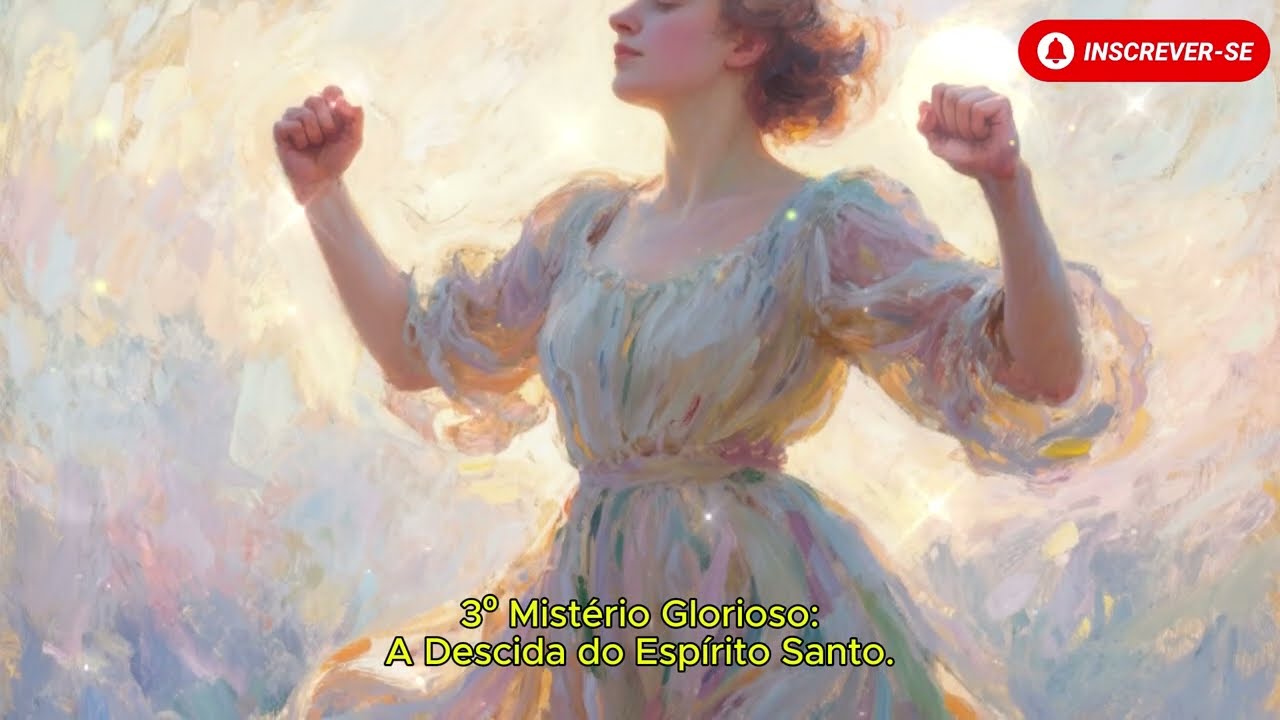 TERÇO DE HOJE - 11/03/2026 - QUARTA-FEIRA: MISTÉRIOS GLORIOSOS - 18 HORAS • SANTO TERÇO