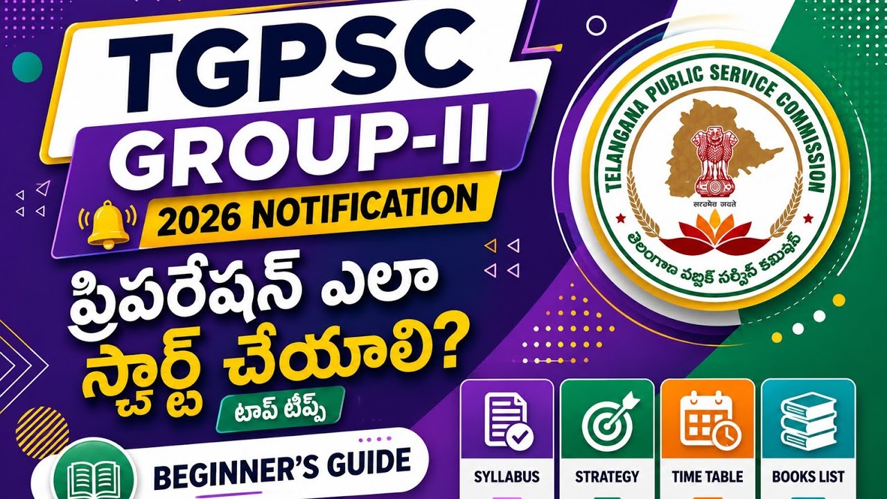 TGPSC Group 2 2026 Preparation Plan |Smart Preparation Strategy.