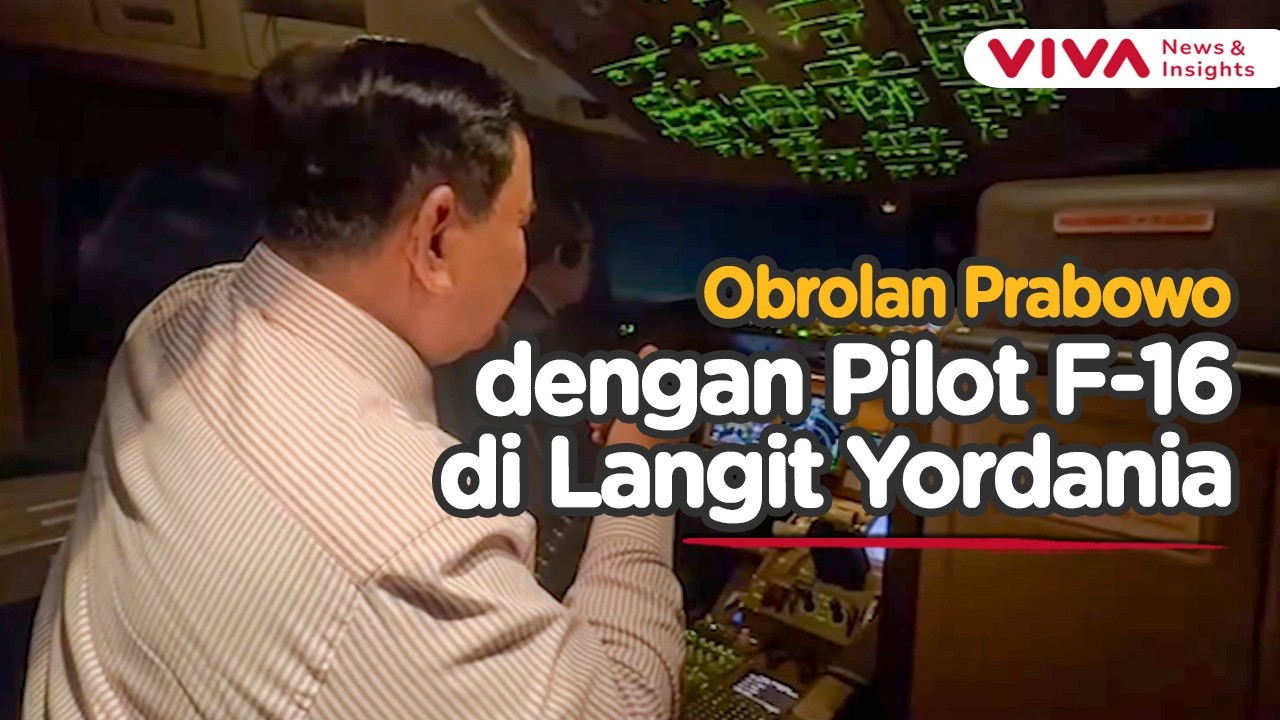 Momen Langka! Prabowo Ucapkan Ramadhan Mubarak di Langit Yordania