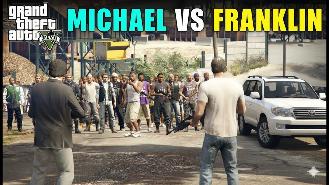 MICHAEL FIGHT WITH FRANKLIN [GTA V GAMEPLAY] #20