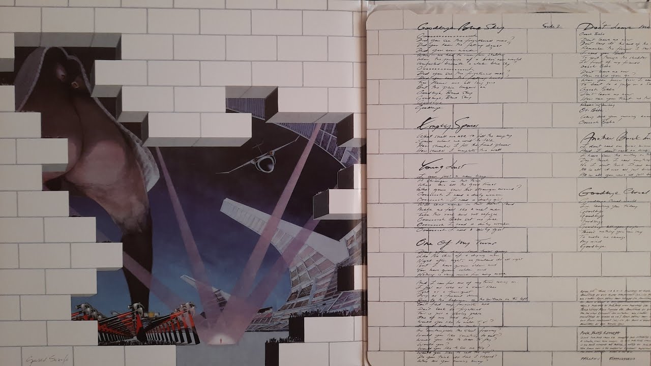 Pink Floyd. The Wall. Lp 1979. Side B