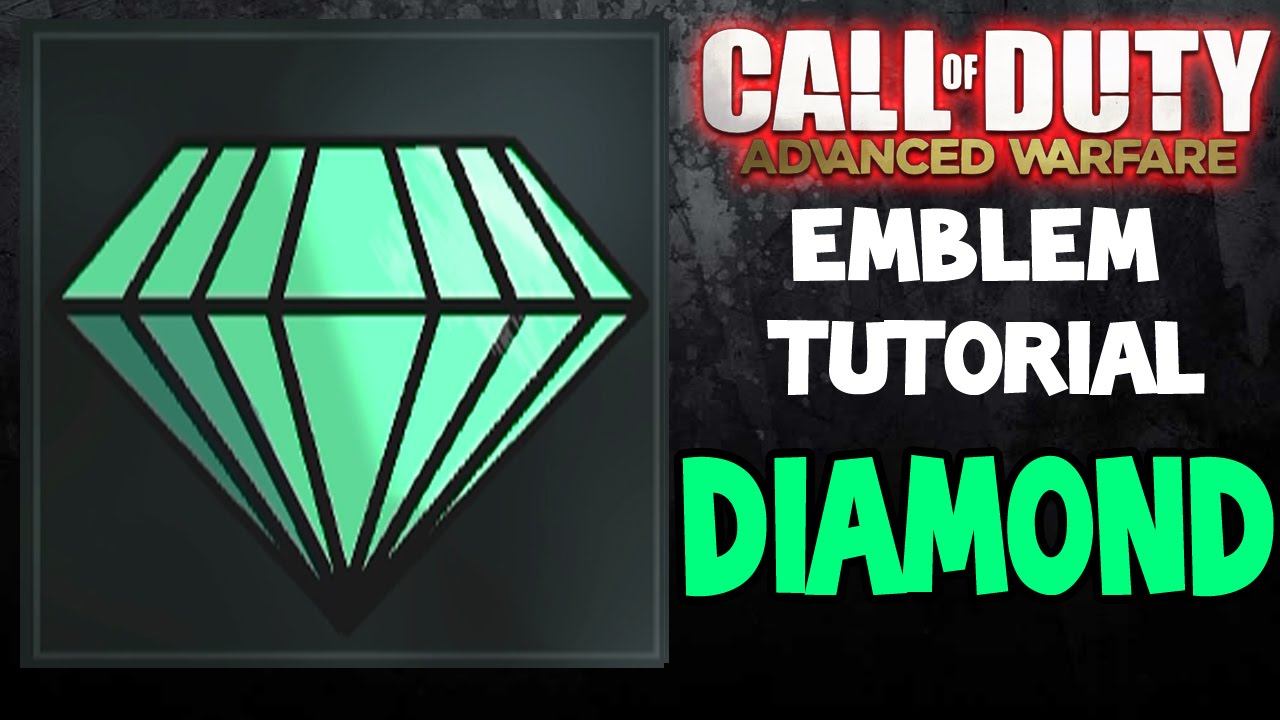 EPIC DIAMOND EMBLEM - COD Advanced Warfare Emblem Tutorial