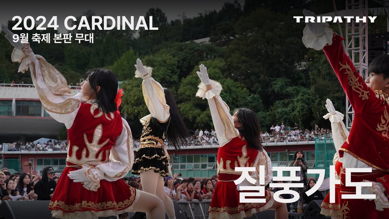 [서강대학교 응원단 트라이파시] 2024 CARDINAL 9월 축제 본판 무대 | 질풍가도